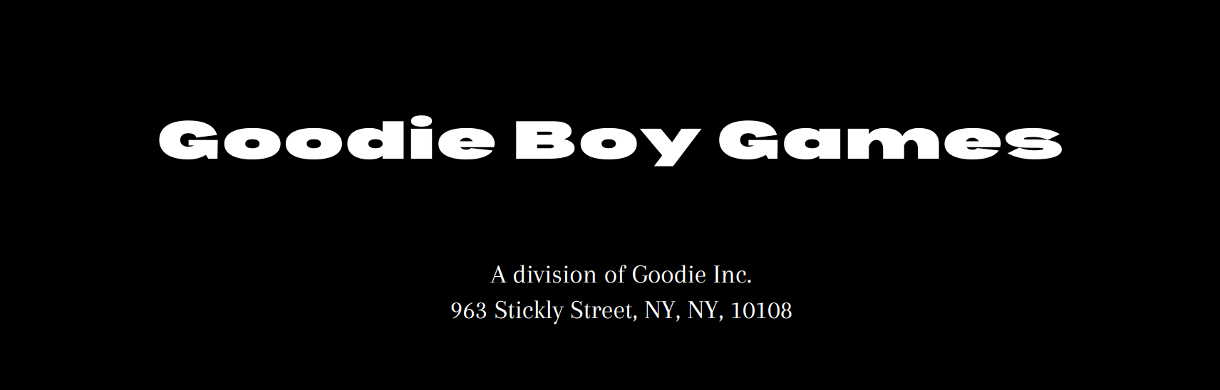 goodie boy games